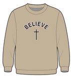 Prosway Crewneck Fleece- BELIEVE   ❄️ Pre Order