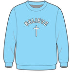 Prosway Crewneck Fleece- BELIEVE   ❄️ Pre Order