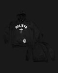 BELIEVE HOODIE-Black  ❄️ Pre Order